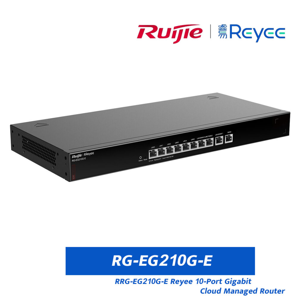 RG-EG210G-E Reyee 10-Port Gigabit Cloud Managed Router